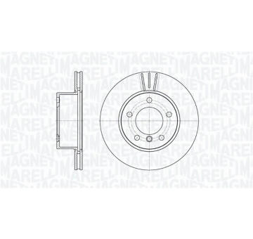 Brzdový kotouč MAGNETI MARELLI 361302040478