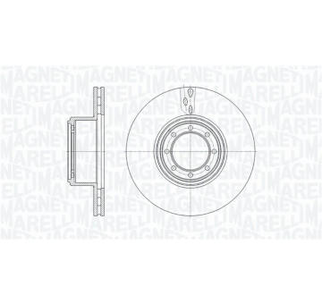 Brzdový kotouč MAGNETI MARELLI 361302040486