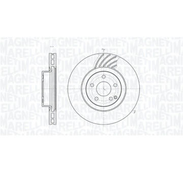 Brzdový kotouč MAGNETI MARELLI 361302040496