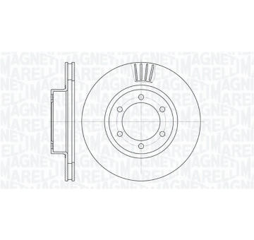 Brzdový kotouč MAGNETI MARELLI 361302040510