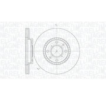 Brzdový kotouč MAGNETI MARELLI 361302040516