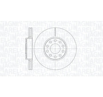 Brzdový kotouč MAGNETI MARELLI 361302040530