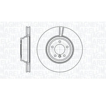 Brzdový kotouč MAGNETI MARELLI 361302040554