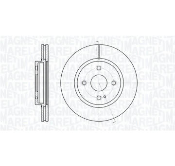 Brzdový kotouč MAGNETI MARELLI 361302040592