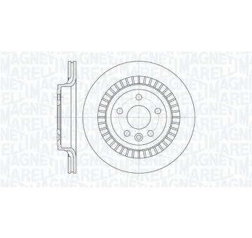 Brzdový kotouč MAGNETI MARELLI 361302040596