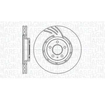 Brzdový kotouč MAGNETI MARELLI 361302040598