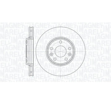 Brzdový kotouč MAGNETI MARELLI 361302040606
