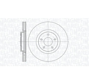 Brzdový kotouč MAGNETI MARELLI 361302040608