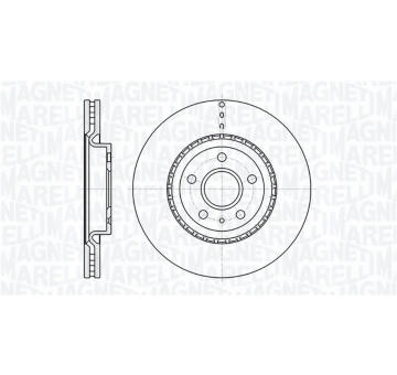 Brzdový kotouč MAGNETI MARELLI 361302040612