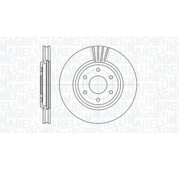 Brzdový kotouč MAGNETI MARELLI 361302040620