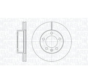 Brzdový kotouč MAGNETI MARELLI 361302040622