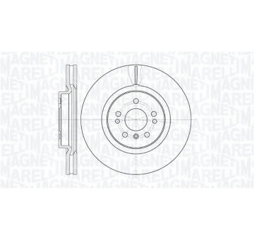 Brzdový kotouč MAGNETI MARELLI 361302040628
