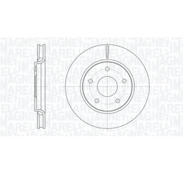 Brzdový kotouč MAGNETI MARELLI 361302040638