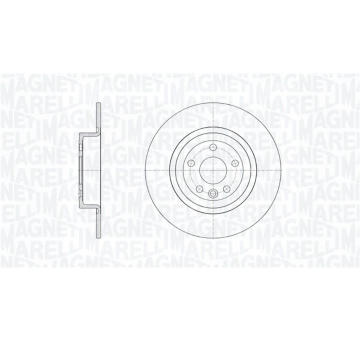 Brzdový kotouč MAGNETI MARELLI 361302040659