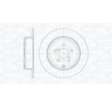 Brzdový kotouč MAGNETI MARELLI 361302040661