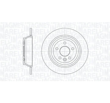 Brzdový kotouč MAGNETI MARELLI 361302040665