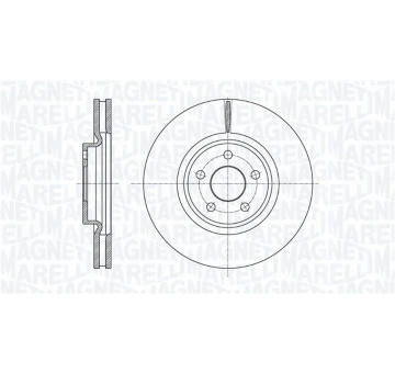 Brzdový kotouč MAGNETI MARELLI 361302040668