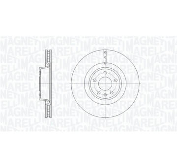 Brzdový kotouč MAGNETI MARELLI 361302040670