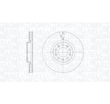 Brzdový kotouč MAGNETI MARELLI 361302040671