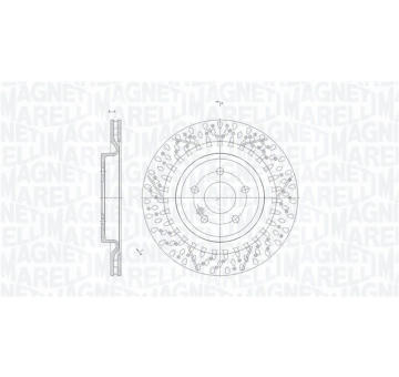 Brzdový kotouč MAGNETI MARELLI 361302040672