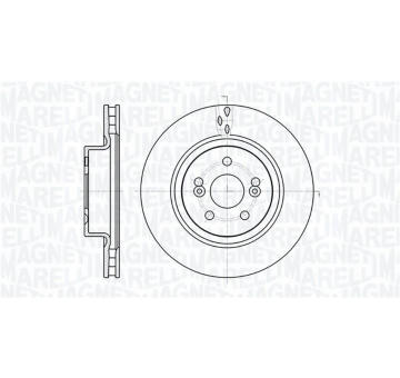 Brzdový kotouč MAGNETI MARELLI 361302040675