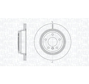 Brzdový kotouč MAGNETI MARELLI 361302040686