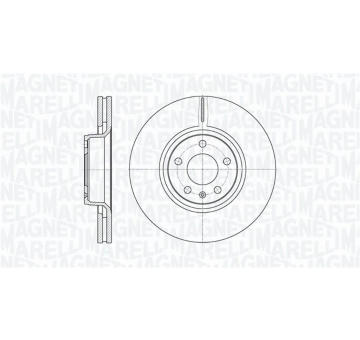 Brzdový kotouč MAGNETI MARELLI 361302040687