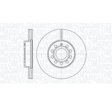 Brzdový kotouč MAGNETI MARELLI 361302040693