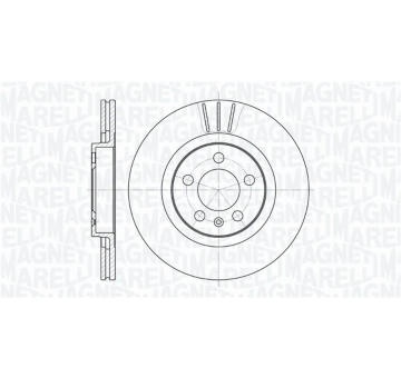 Brzdový kotouč MAGNETI MARELLI 361302040694