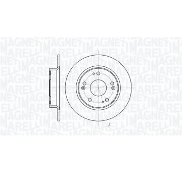 Brzdový kotouč MAGNETI MARELLI 361302040723