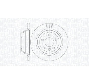 Brzdový kotouč MAGNETI MARELLI 361302040739