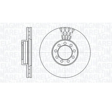 Brzdový kotouč MAGNETI MARELLI 361302040755