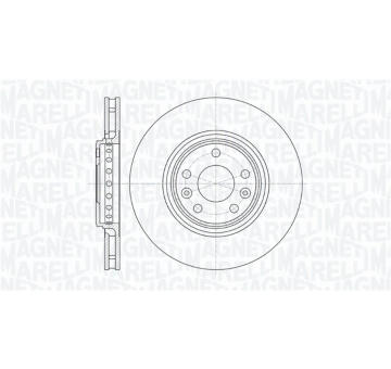 Brzdový kotouč MAGNETI MARELLI 361302040757
