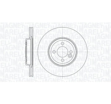 Brzdový kotouč MAGNETI MARELLI 361302040759
