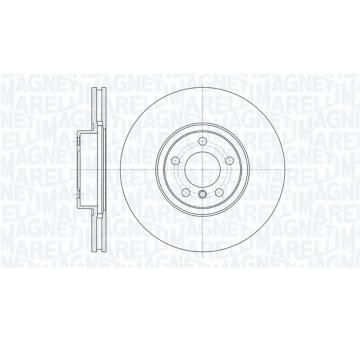 Brzdový kotouč MAGNETI MARELLI 361302040761