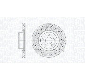 Brzdový kotouč MAGNETI MARELLI 361302040765