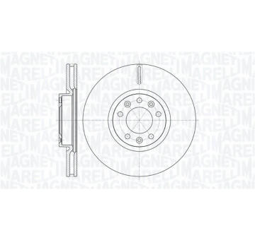 Brzdový kotouč MAGNETI MARELLI 361302040767