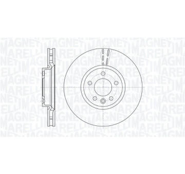 Brzdový kotouč MAGNETI MARELLI 361302040768