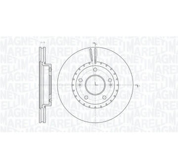 Brzdový kotouč MAGNETI MARELLI 361302040771