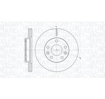 Brzdový kotouč MAGNETI MARELLI 361302040773