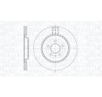 Brzdový kotouč MAGNETI MARELLI 361302040776