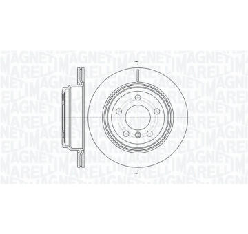 Brzdový kotouč MAGNETI MARELLI 361302040780