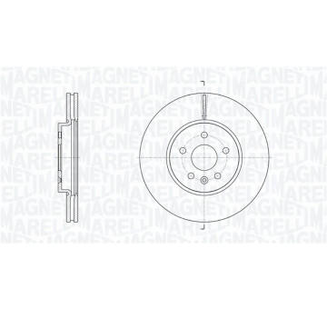 Brzdový kotouč MAGNETI MARELLI 361302040784