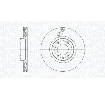 Brzdový kotouč MAGNETI MARELLI 361302040791