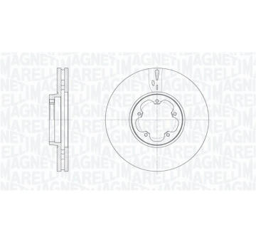 Brzdový kotouč MAGNETI MARELLI 361302040793