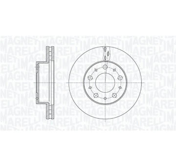 Brzdový kotouč MAGNETI MARELLI 361302040795