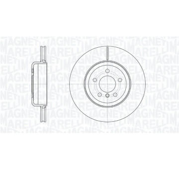 Brzdový kotouč MAGNETI MARELLI 361302040796