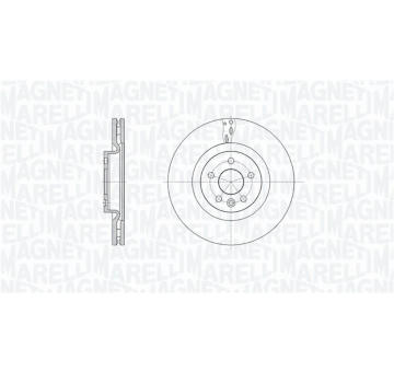 Brzdový kotouč MAGNETI MARELLI 361302040803