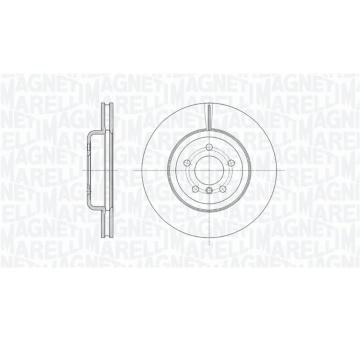 Brzdový kotouč MAGNETI MARELLI 361302040804