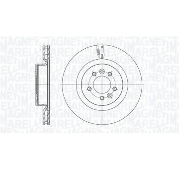 Brzdový kotouč MAGNETI MARELLI 361302040806